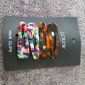 J.Crew Hair clips